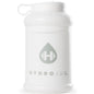 HydroJug Half Gallon Water Bottle 73oz - Refillable, Reusable Jug With Carry Handle - Leakproof Guarantee - Great For On-The-Go Hydration - Dishwasher Safe, BPA Free, White (Pro Jug V2)