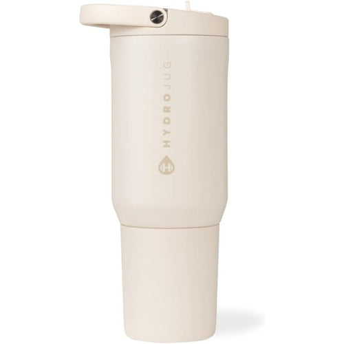 Cream 20oz Sport + Replacement Straws
