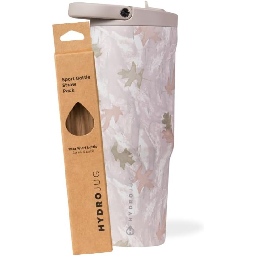 Camo 32oz Sport + Replacement Straws