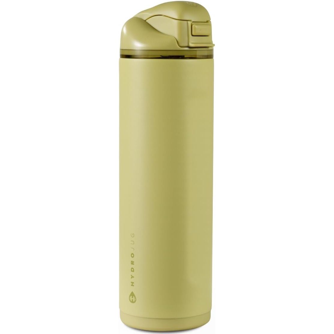 HydroJug Ease2o Water Bottle with Straw & Chug Lid, Stainless Steel, Vented Cap to Help Reduce Pressure, Water-Level Window, Cup Holder Friendly, Non-Slip Base – 32oz, Brown Leopard