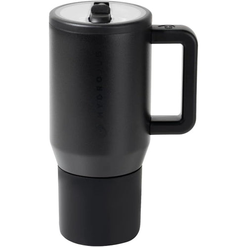 HydroJug Black 20oz Traveler + Replacement Straws