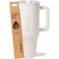 HydroJug Cream 32oz Traveler + Replacement Straws