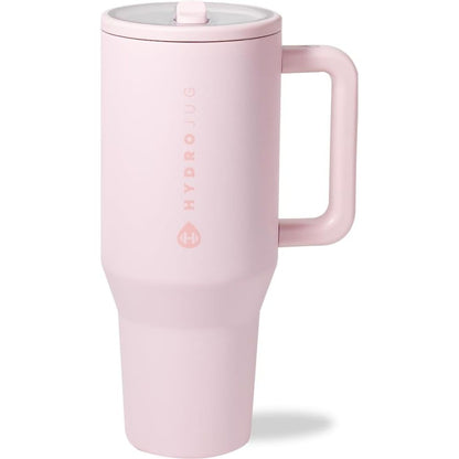 HydroJug - Pink Sand 40oz Traveler + Dusty Rose Everyday Tumbler 14oz