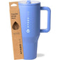 HydroJug Light Blue 32oz Traveler + Replacement Straws