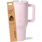 HydroJug Pink Sand 32oz Traveler + Replacement Straws