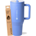 HydroJug Light Blue 40oz Traveler + Replacement Straws