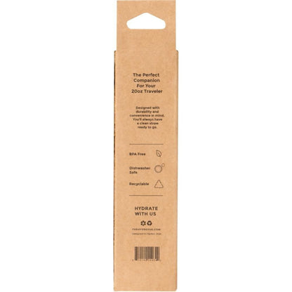 Alumni Red 20oz Traveler + Replacement Straws