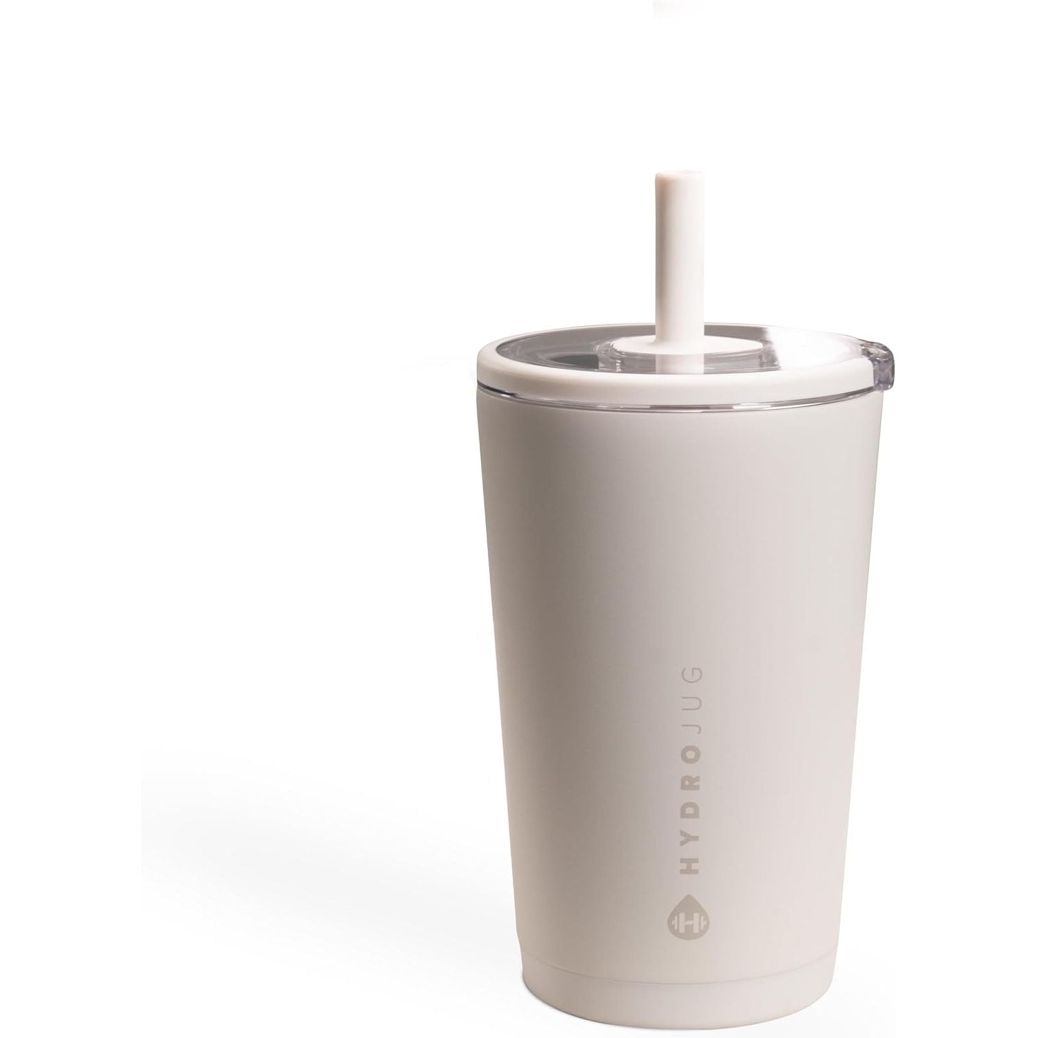 HydroJug Everyday Tumbler 20 oz – Ceramic-Lined Insulated Tumbler with Straw and Soft-Touch Lid, Cup Holder Friendly, Double-Wall Vacuum Insulation, Reusable Travel Cup – Cascade