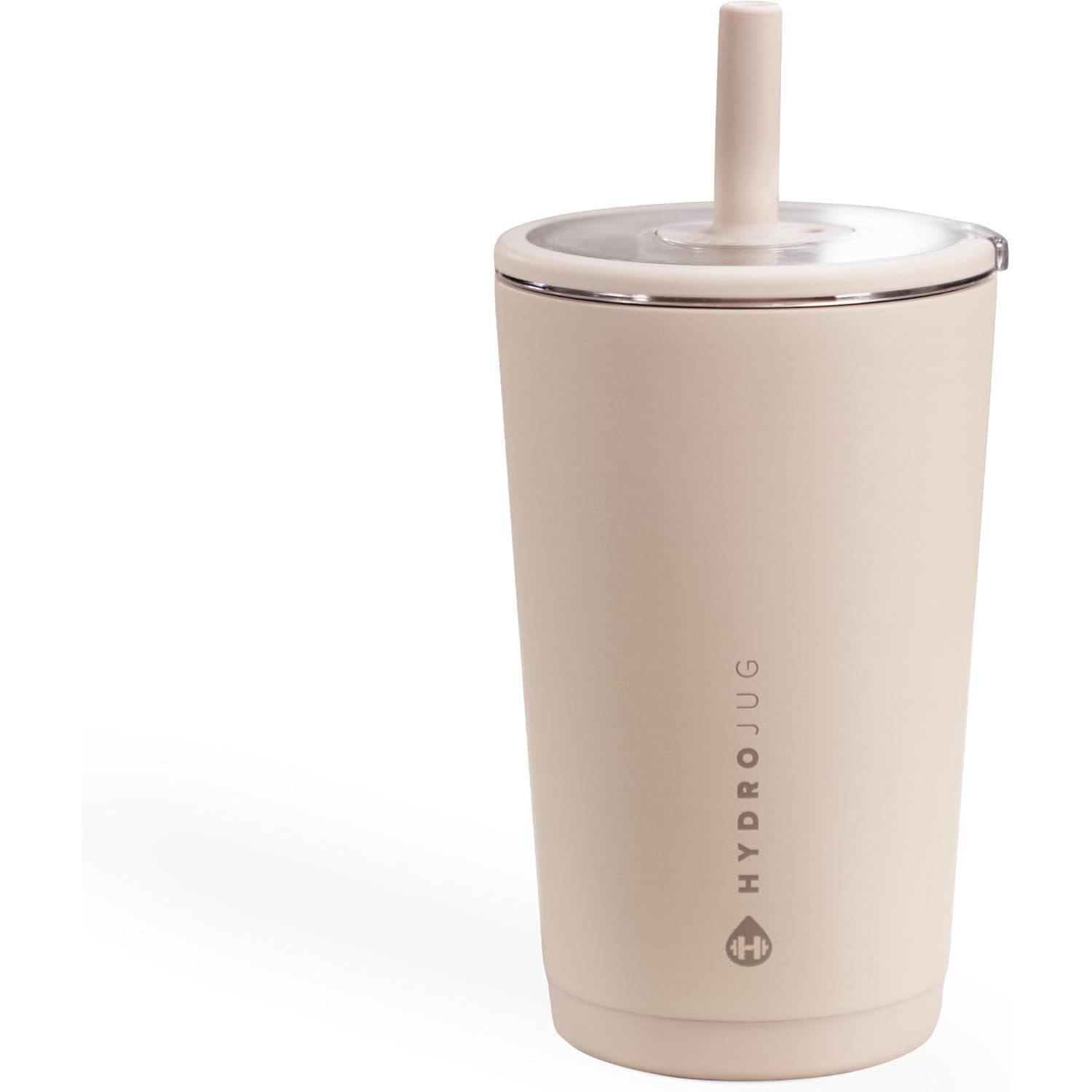HydroJug Everyday Tumbler 20 oz – Ceramic-Lined Insulated Tumbler with Straw and Soft-Touch Lid, Cup Holder Friendly, Double-Wall Vacuum Insulation, Reusable Travel Cup – Cascade