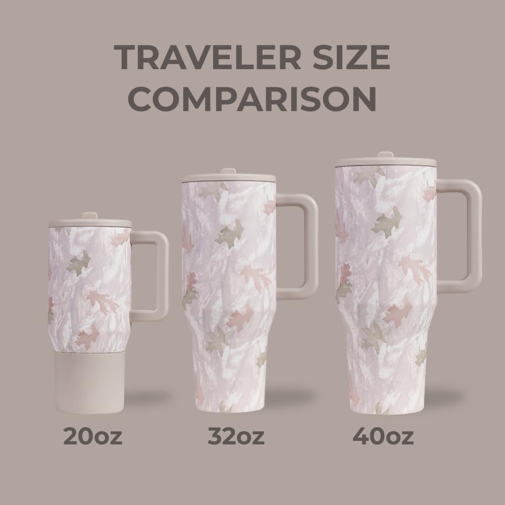 HydroJug Camo 40oz Traveler + Replacement Straws