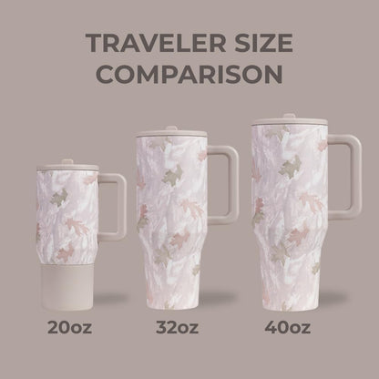 HydroJug Camo 40oz Traveler + Replacement Straws