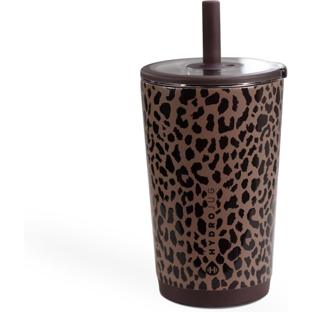 HydroJug Everyday Tumbler 20 oz – Ceramic-Lined Insulated Tumbler with Straw and Soft-Touch Lid, Cup Holder Friendly, Double-Wall Vacuum Insulation, Reusable Travel Cup – Cascade