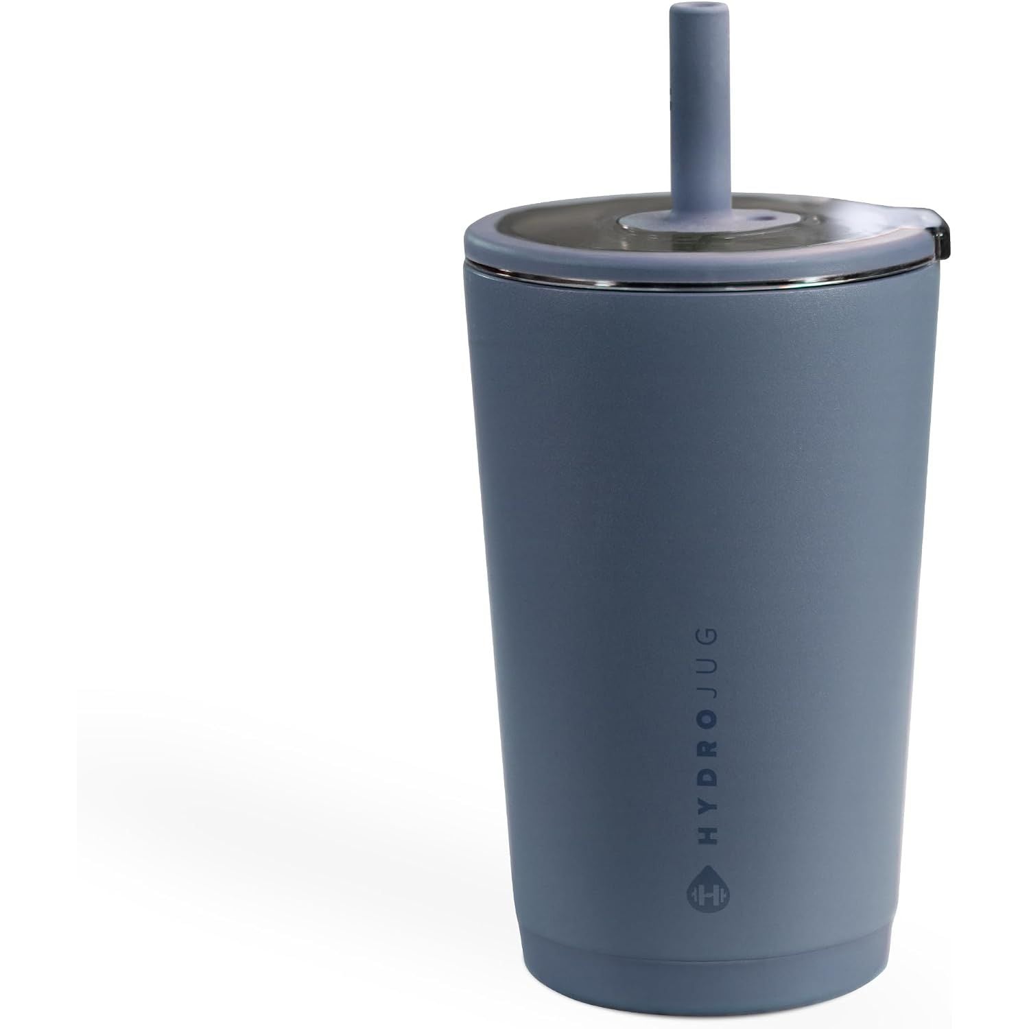 HydroJug Everyday Tumbler 20 oz – Ceramic-Lined Insulated Tumbler with Straw and Soft-Touch Lid, Cup Holder Friendly, Double-Wall Vacuum Insulation, Reusable Travel Cup – Cascade