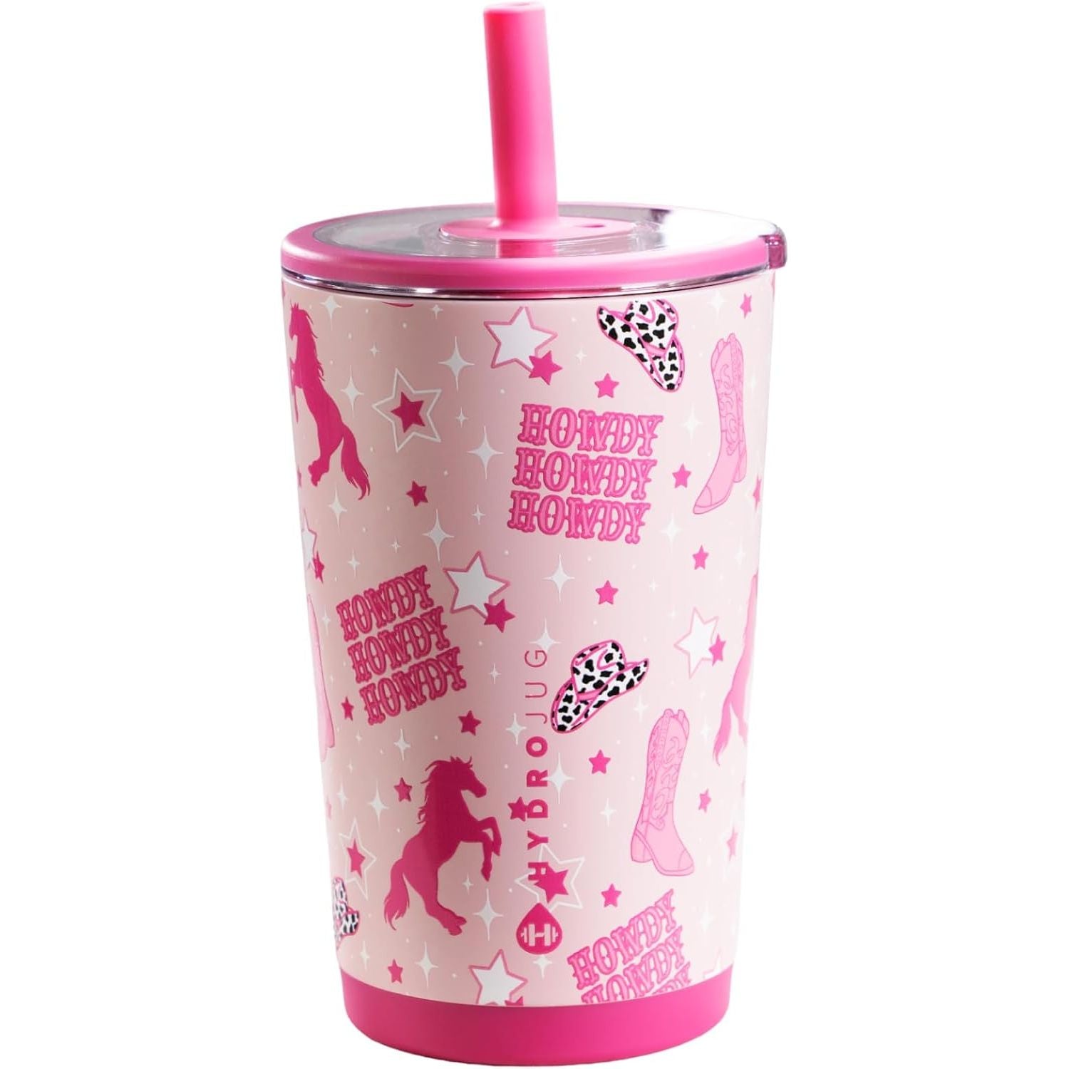 HydroJug Everyday Tumbler 20 oz – Ceramic-Lined Insulated Tumbler with Straw and Soft-Touch Lid, Cup Holder Friendly, Double-Wall Vacuum Insulation, Reusable Travel Cup – Cascade