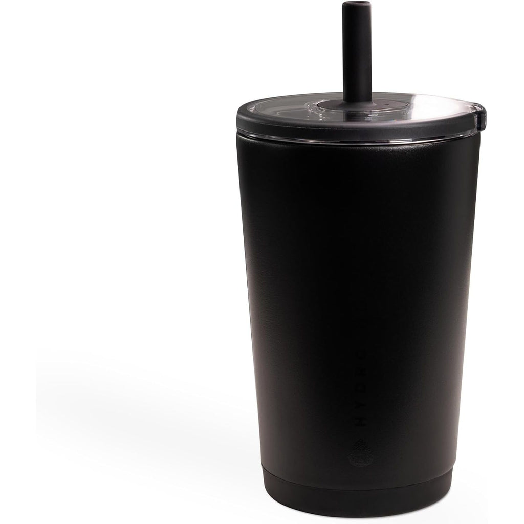HydroJug Everyday Tumbler 20 oz – Ceramic-Lined Insulated Tumbler with Straw and Soft-Touch Lid, Cup Holder Friendly, Double-Wall Vacuum Insulation, Reusable Travel Cup – Cascade