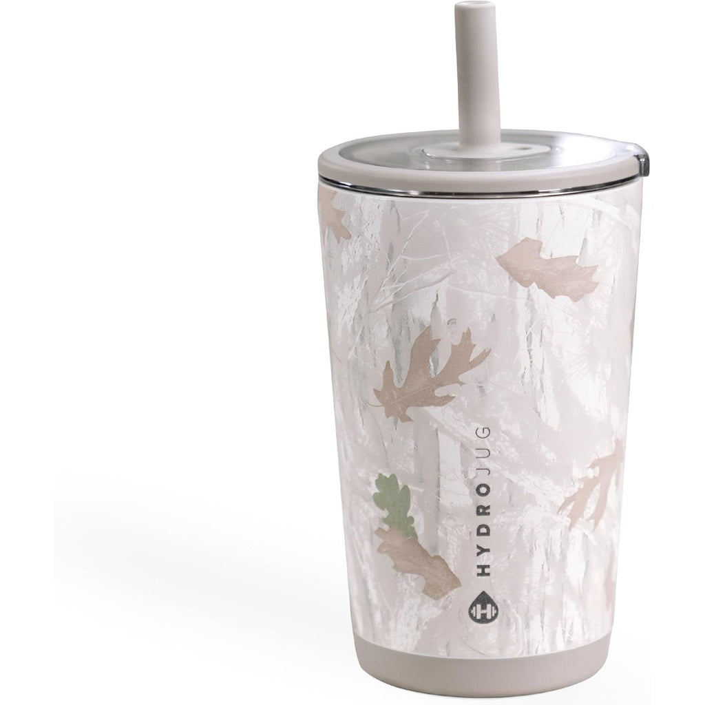 HydroJug Everyday Tumbler 20 oz – Ceramic-Lined Insulated Tumbler with Straw and Soft-Touch Lid, Cup Holder Friendly, Double-Wall Vacuum Insulation, Reusable Travel Cup – Cascade