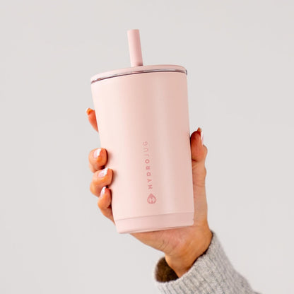 HydroJug - Pink Sand 40oz Traveler + Dusty Rose Everyday Tumbler 14oz