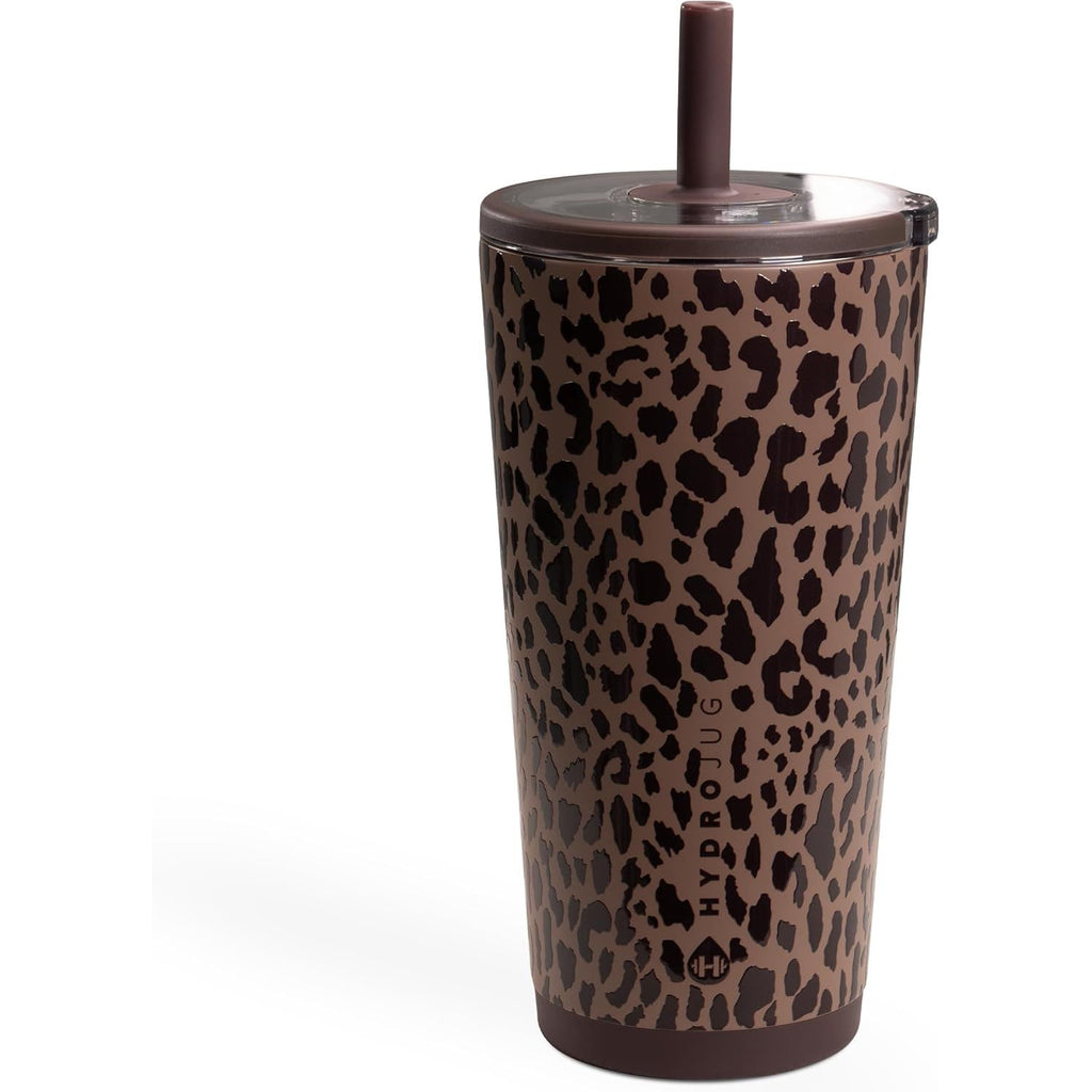 HydroJug Everyday Tumbler 20 oz – Ceramic-Lined Insulated Tumbler with Straw and Soft-Touch Lid, Cup Holder Friendly, Double-Wall Vacuum Insulation, Reusable Travel Cup – Cascade