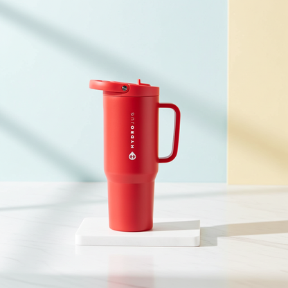 Alumni Red 32oz Sport + Replacement Straws